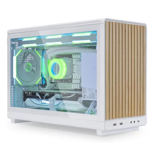 Lian Li A3-mATX Micro Tower Fehér, Fa