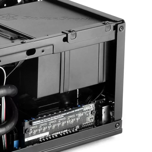 Silverstone SG13 Mini Tower Fekete