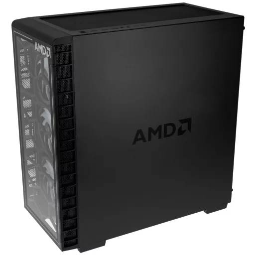 Kolink Observatory Y AMD SE ARGB Midi Tower Fekete, Átlátszó