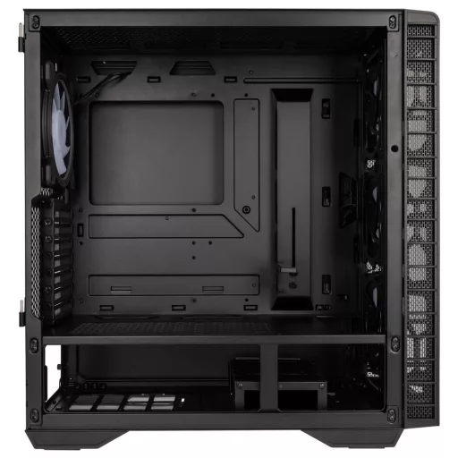 Kolink Observatory Y AMD SE ARGB Midi Tower Fekete, Átlátszó