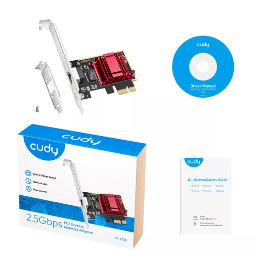 Cudy PE25 Belső Ethernet