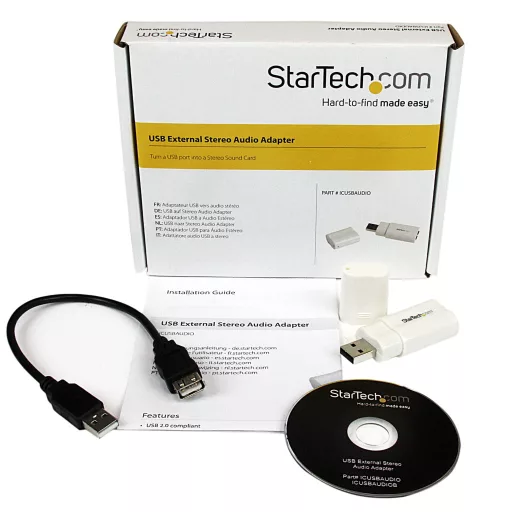 StarTech.com ICUSBAUDIO hangkártya USB