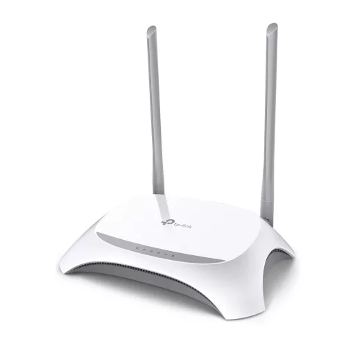 TP-Link TL-MR3420 vezetéknélküli router Fast Ethernet Egysávos (2,4 GHz) Fekete, Fehér