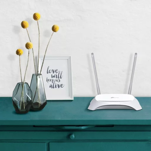 TP-Link TL-MR3420 vezetéknélküli router Fast Ethernet Egysávos (2,4 GHz) Fekete, Fehér