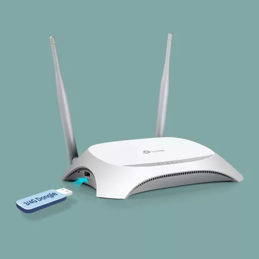 TP-Link TL-MR3420 vezetéknélküli router Fast Ethernet Egysávos (2,4 GHz) Fekete, Fehér