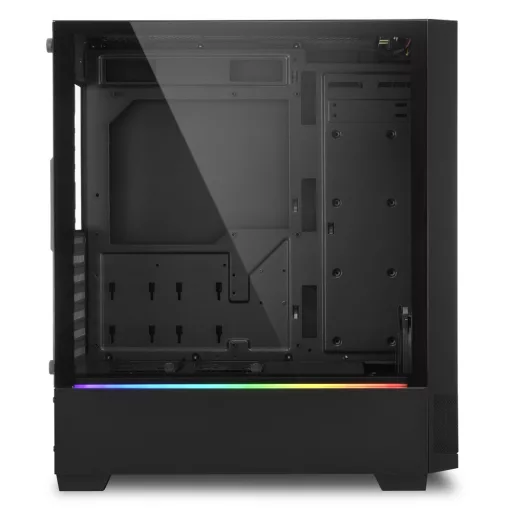 Sharkoon RGB FLOW Midi Tower Fekete
