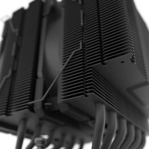 Alpenföhn Brocken 4 Max Processzor Hűtő 12 cm Fekete 1 db