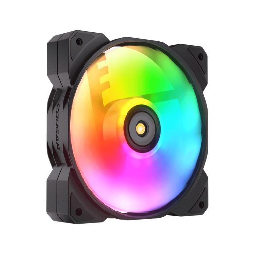 COUGAR CGR-CF-MHP12HB3-RGB Számítógép ház Hűtő 12 cm Fekete, Fehér 3 db
