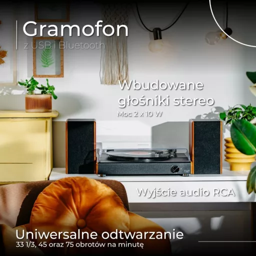 Gramofon ADLER AD 1915