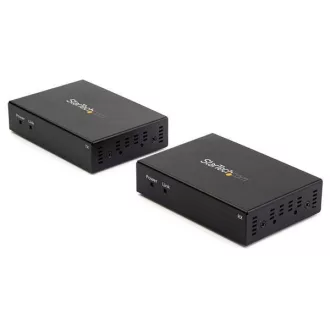   StarTech.com ST121HD20L audió/videó jeltovábbító AV adó- és vevőegység Fekete