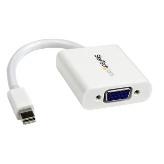   StarTech.com MDP2VGAW video átalakító kábel 0,13 M Mini DisplayPort VGA (D-Sub) Fehér