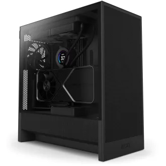 NZXT H5 Flow Midi Tower Fekete