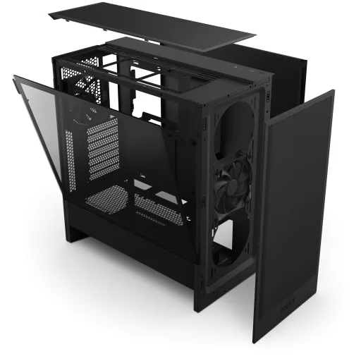 NZXT H5 Flow Midi Tower Fekete
