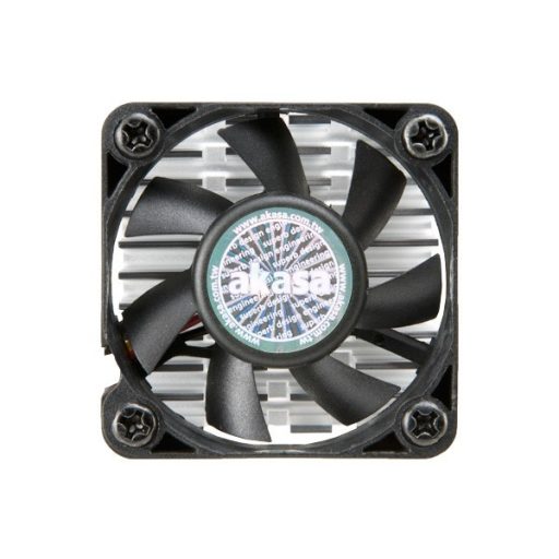 Akasa AK-210-BK számítógépes hűtőrendszer Chipset Hűtő 4 cm Fekete 1 db