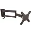 StarTech.com ARMWALLDS asztali TV konzol 68,6 cm (27") Fali Fekete