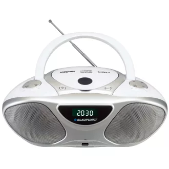 Blaupunkt BB14WH CD lejátszó CD felvevő Ezüst, Fehér