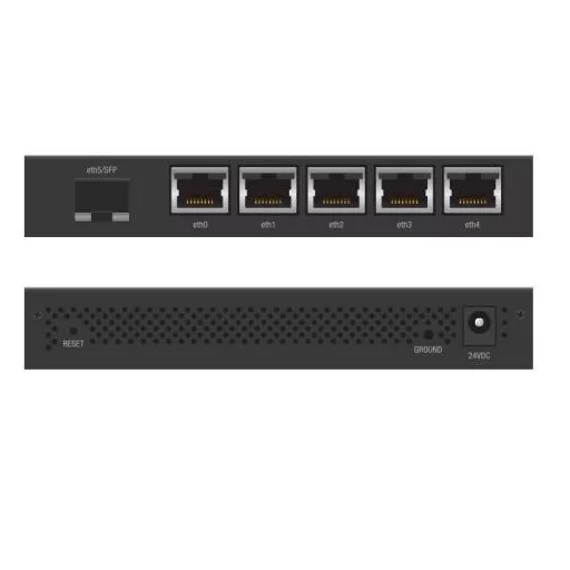 Ubiquiti EdgeRouter X SFP vezetékes router Gigabit Ethernet Fekete