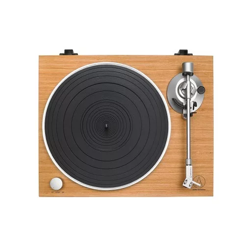 Audio-Technica AT-LPW30TK Szíj általi meghajtással működő lemezjátszó Fa Kézi