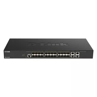   D-Link DXS-1210-28S hálózati kapcsoló Vezérelt L2/L3 10G Ethernet (100/1000/10000) 1U Fekete