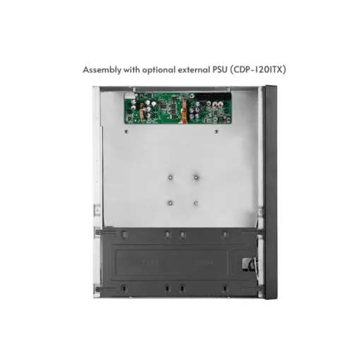 Chieftec IX-06B-OP Small Form Factor (SFF) Fekete