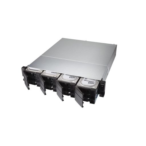 QNAP TS-H1886XU-RP-R2 NAS Rack (3U) Intel® Xeon® D D-1622 32 GB DDR4 0 TB QuTS hero Fekete, Szürke