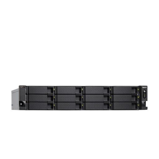QNAP TS-H1886XU-RP-R2 NAS Rack (3U) Intel® Xeon® D D-1622 32 GB DDR4 0 TB QuTS hero Fekete, Szürke