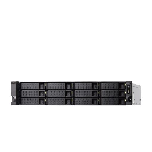 QNAP TS-H1886XU-RP-R2 NAS Rack (3U) Intel® Xeon® D D-1622 32 GB DDR4 0 TB QuTS hero Fekete, Szürke
