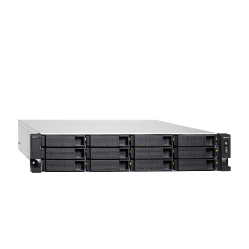 QNAP TS-H1886XU-RP-R2 NAS Rack (3U) Intel® Xeon® D D-1622 32 GB DDR4 0 TB QuTS hero Fekete, Szürke
