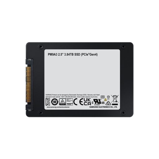 Samsung PM9A3 3,84 TB 2.5" PCI Express 4.0 NVMe V-NAND TLC