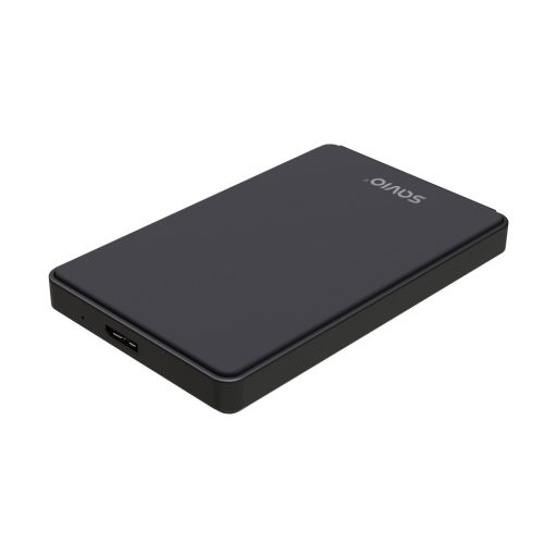 Savio AK-65 tárolóegység burkolat HDD/SSD ház Fekete 2.5"