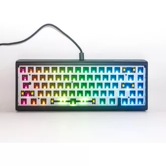   Ducky Tinker 65 Barebone billentyűzet Játék USB Német Fekete