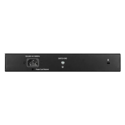 D-Link DGS-1008MP hálózati kapcsoló Beállítást nem igénylő (unmanaged) Gigabit Ethernet (10/100/1000) Ethernet-áramellátás (PoE) támogatása 1U Fekete