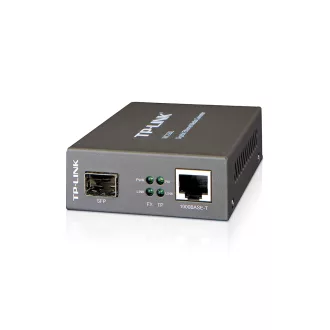   TP-Link MC220L hálózati média konverter 1000 Mbit/s Multi-mode, Single-mode Fekete