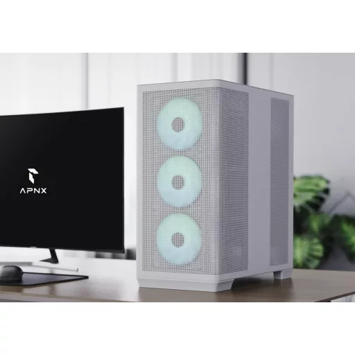 APNX APCM-CR01043.21 Midi Tower Fehér