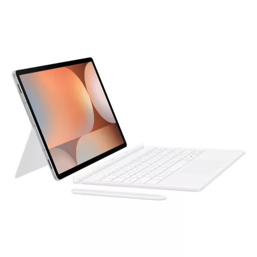 Samsung EF-DX825 QWERTZ Német Pogo Pin Fehér