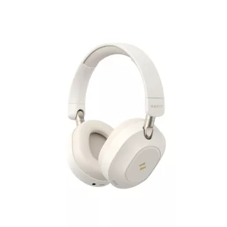   Havit 6939119081430 fejhallgató és headset Vezeték nélküli Fejpánt Zene/általános USB C-típus Bluetooth Bézs