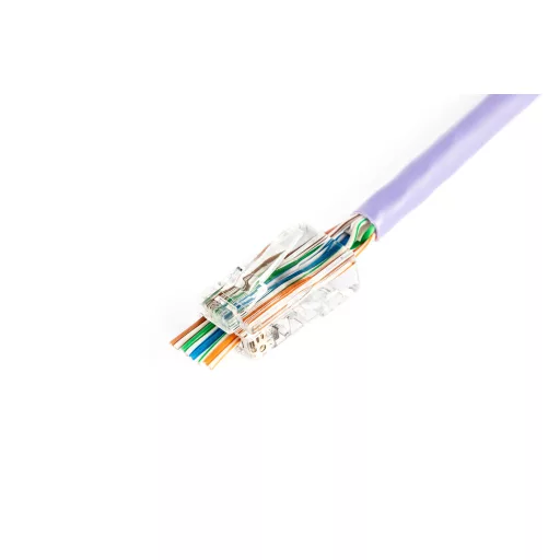 Digitus X-ML-5U-EZ huzalcsatlakozó RJ45 Fekete