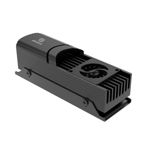 Akasa Gecko Pro LX M.2 NVMe SSD Hűtő 2 cm Fekete 1 db