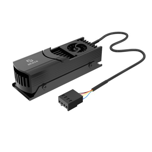 Akasa Gecko Pro LX M.2 NVMe SSD Hűtő 2 cm Fekete 1 db