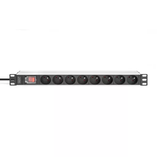Digitus DN-95402-1-FR áramelosztó egység (PDU) 8 AC kimenet(ek) 1U