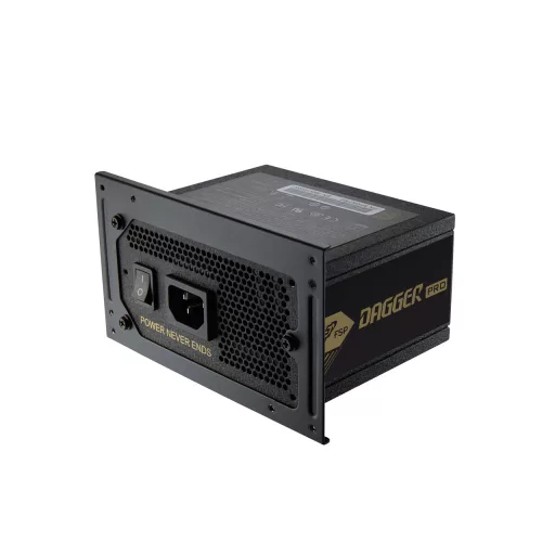 FSP DAGGER PRO 650W 20+4 pin ATX SFX Fekete