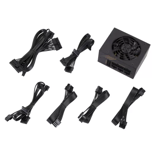 FSP DAGGER PRO 650W 20+4 pin ATX SFX Fekete