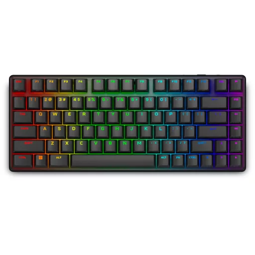 Alienware Pro Wireless Gaming Keyboard billentyűzet Játék USB + RF Wireless + Bluetooth Fekete