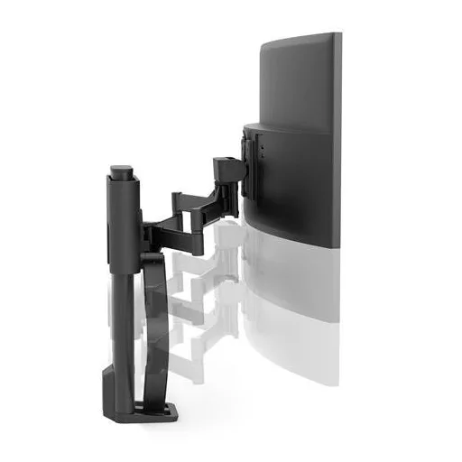 Ergotron TRACE 45-630-224 asztali TV konzol 96,5 cm (38") Fekete