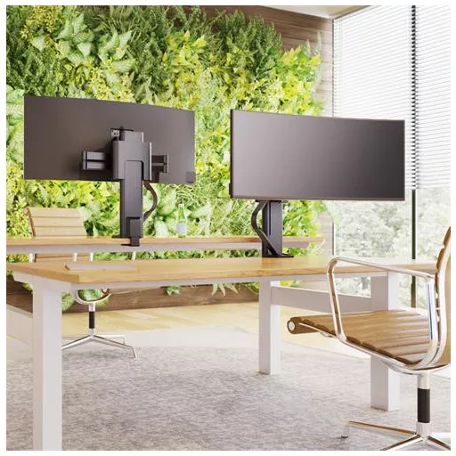 Ergotron TRACE 45-630-224 asztali TV konzol 96,5 cm (38") Fekete