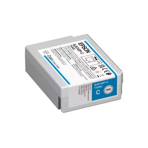 Epson SJIC42P-C tintapatron 1 db Eredeti Cián
