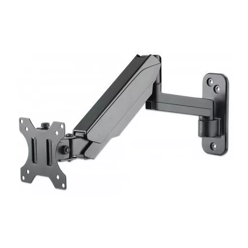 Manhattan 461610 asztali TV konzol 81,3 cm (32") Fali Fekete