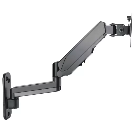 Manhattan 461610 asztali TV konzol 81,3 cm (32") Fali Fekete