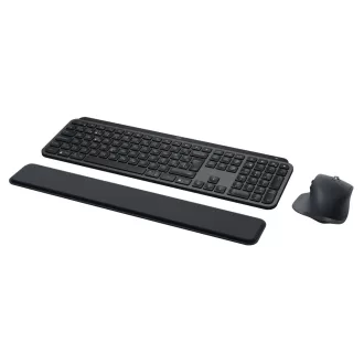   Logitech Master MX Keys Combo for Bussiness billentyűzet Egér mellékelve Irodai RF vezeték nélküli + Bluetooth QWERTZ Svájc Grafit