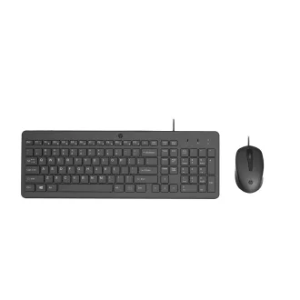   HP 150 Wired Mouse and Keyboard Combination billentyűzet Egér mellékelve USB Fekete